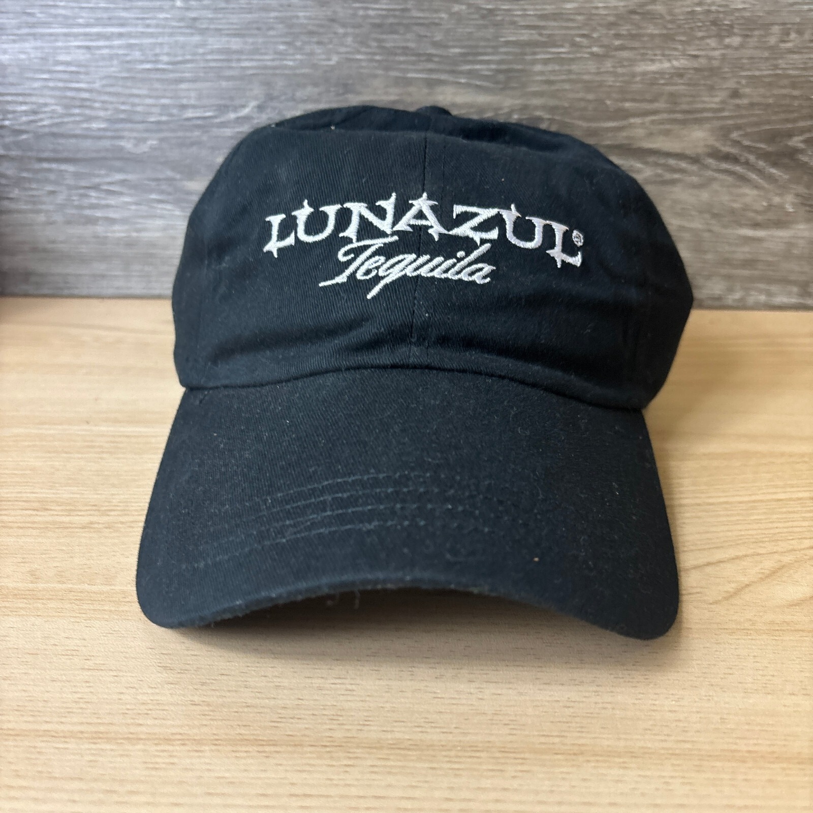 Lunazul Hat Cap Strap Back Black Tequila Adjustable Mens